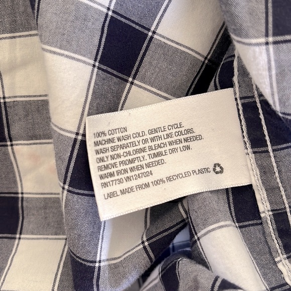 Men’s Merona Plaid Button Down Shirt - Picture 6 of 6